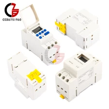 12V/24V/110V/220V Programmable Digital LCD Time Relay Switch Control Timer