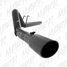 Mbrp 4 Black Dpf Back Side Exit Exhaust 08-10 Ford 6.4l Powerstroke S6242blk