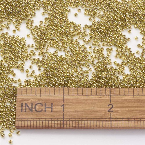 900pc/10g Japanese Glass Spacer Beads Tiny Loose Beads 11/0 Inside Color 2x1.5mm - Picture 12 of 94