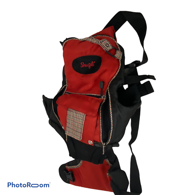 🔥 Evenflo Snugli By My Side Soft Baby Carrier Red Black MPN