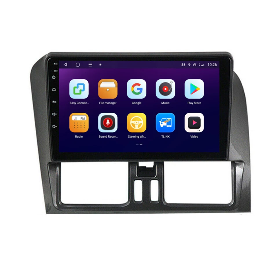 Radio estéreo de coche 9"4+64 Android 12 para Volvo XC60 2009~12 GPS NAVEGACIÓN Carplay DSP Foto 3 de 4