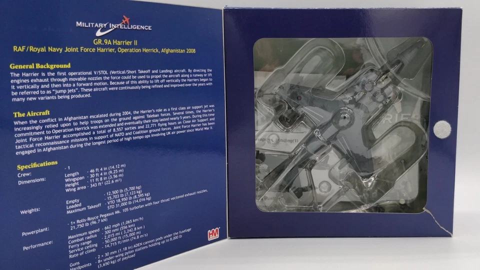 HOBBY MASTER HA2604 - GR.9A Harrier II, RAF, Operation Herrick - 1/72 Model - Immagine 2 di 4