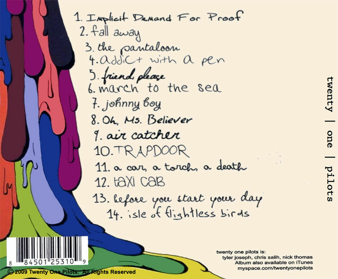 Twenty One Pilots - Twenty One Pilots (Self Titled-New CD) | eBay