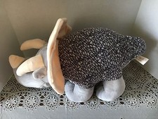 Dan Dee Triceratops Stuffed Plush Gray