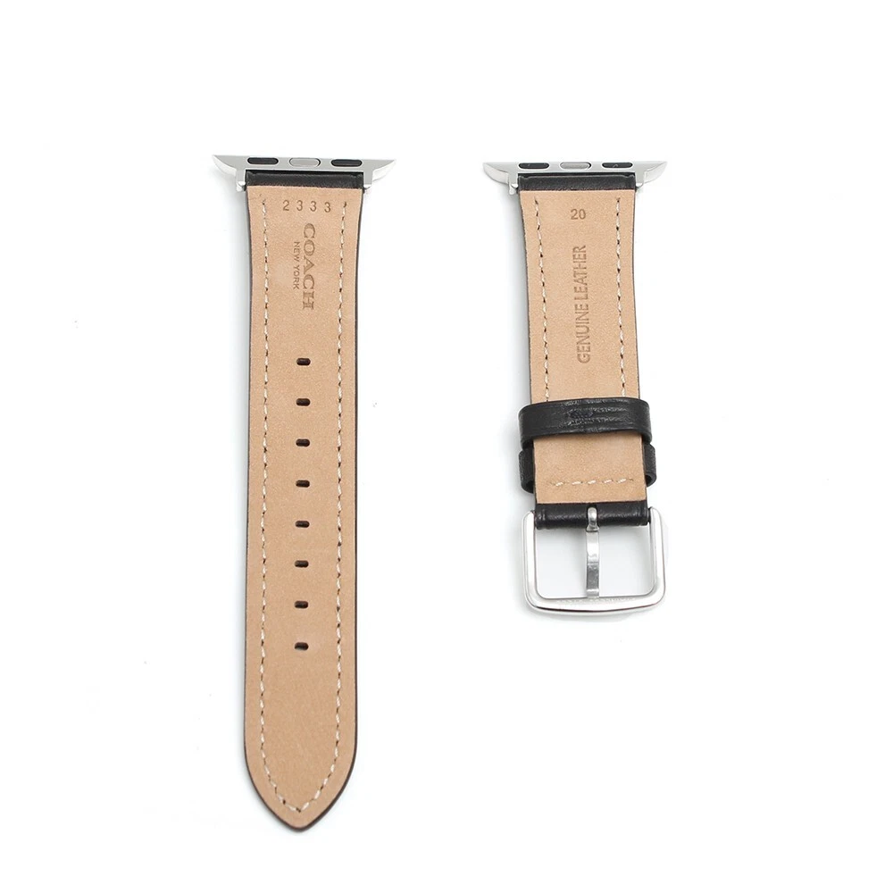 COACH Apple Watch Band Replacement Belt 14700116 Ladies Black