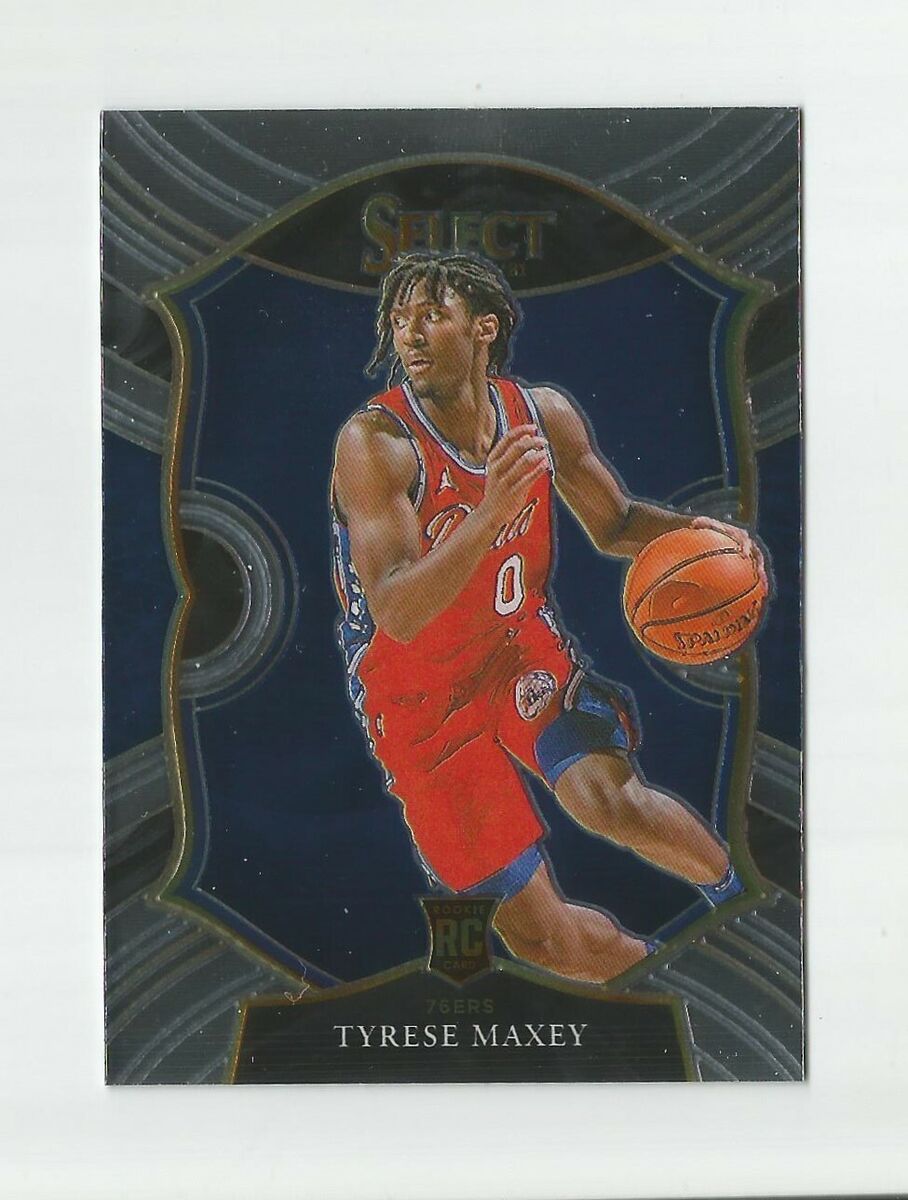 2020-21 PANINI SELECT CONCOURSE RC TYRESE MAXEY #81 2020-21 PANINI SELECT CONCOURSE RC TYRESE MAXEY #81