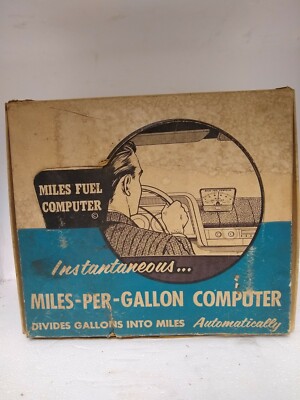 GM-Miles Instrument Company - Vintage Miles-Per-Gallon Computer- NOS - Rare