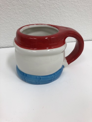 CHRISTMAS DAY Snowman Figural Holiday Coffee Coco Mug Cup Santa Morning - Picture 5 of 9