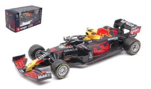 Miniature voiture Formule 1 F1 auto 1:43 Burago Red Bull RB16B Perez 2021