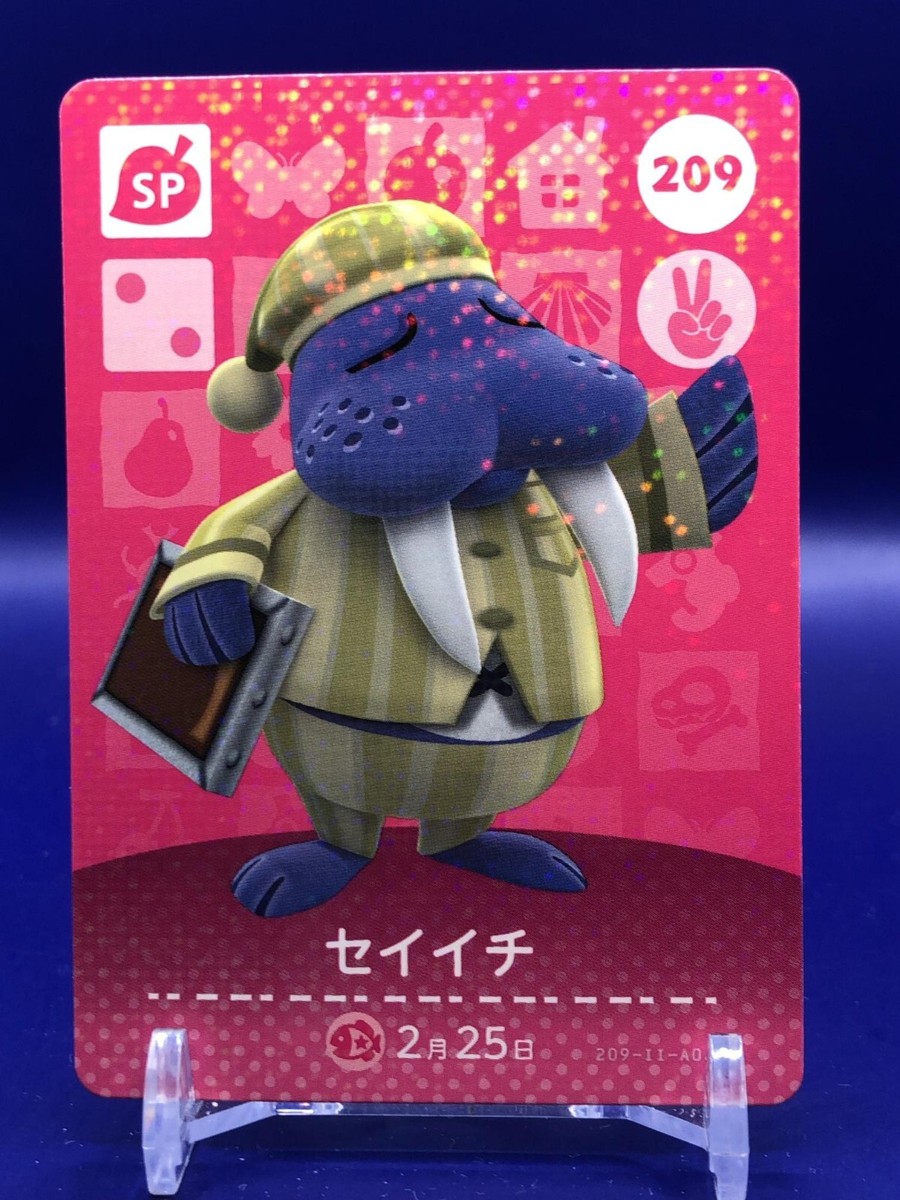 Wendell Animal Crossing 209 Card TCG Nintendo Amiibo