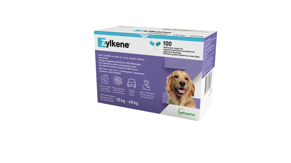 Zylkene 450mg 100 Kapseln für Hunde (2911,54€/kg)