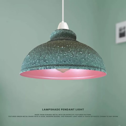 Industrial Ceiling Pendant Light Shades Retro Style Curvy Dome Shape lamp Shade - Picture 124 of 141