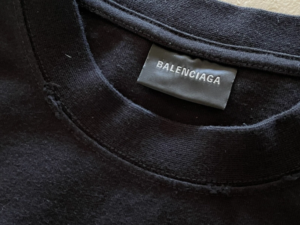 100% Authentic Spring 2023 Balenciaga BB Icon T-Shirt Size S $675