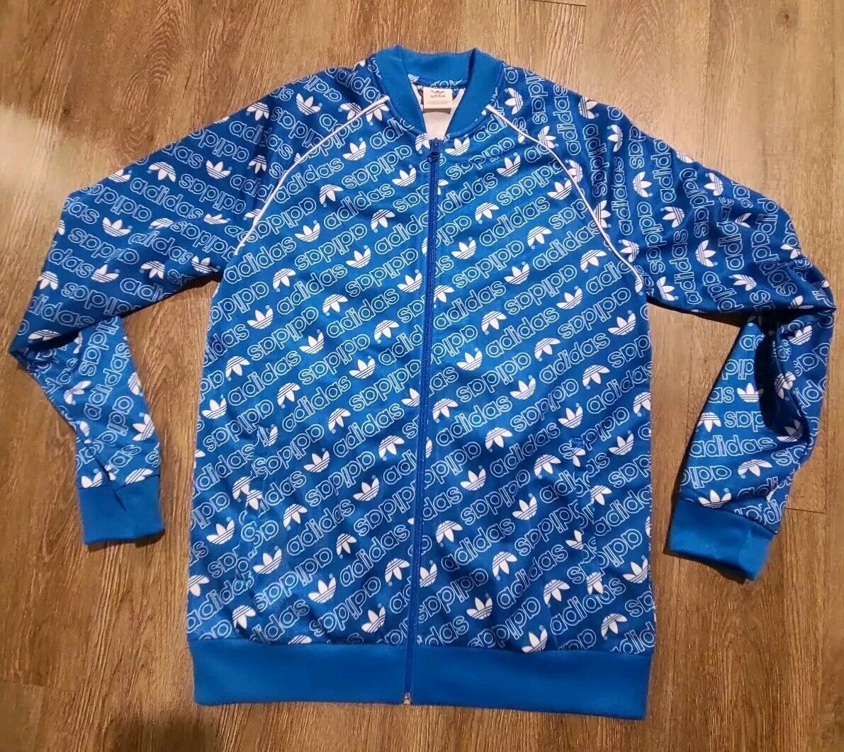 Adidas Originals Youth XL Trefoil Logo All Over Print Track Adidas Originals Youth XL Trefoil Logo All Over Print Track