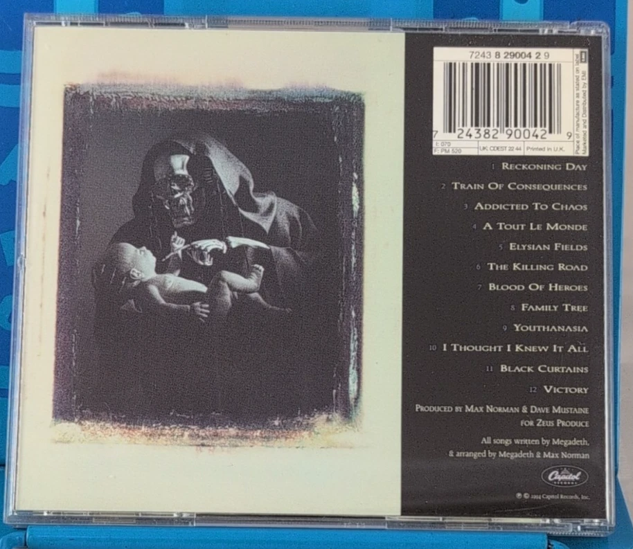 MEGADETH  -  Youthanasia - CD - Bild 2 von 4