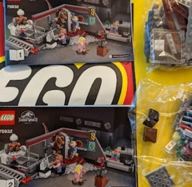 LEGO Set 75932 Jurassic World Park Velociraptor Chase New, No Box