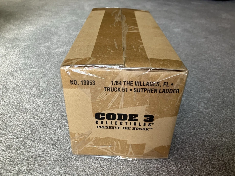 Code 3 Collectibles The Villages Sutphen Tower Ladder Truck 51 NEW #13053 - Image 3 of 3