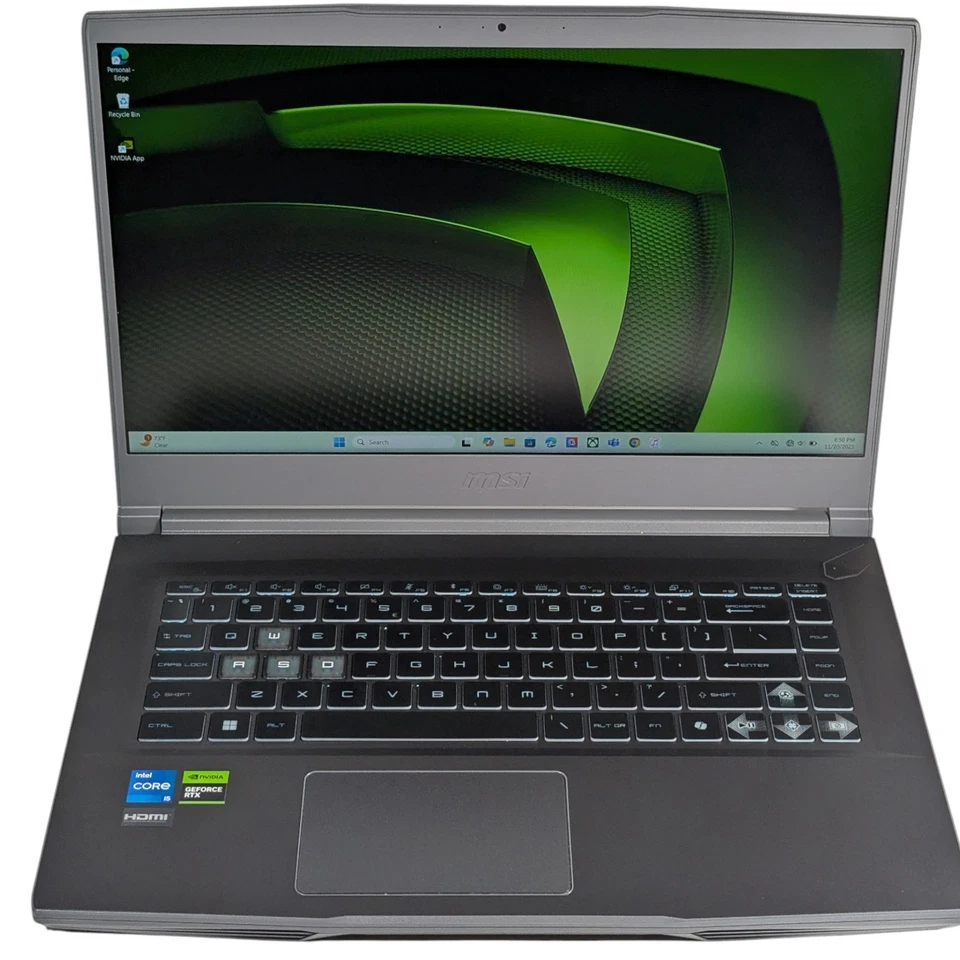 MSI Thin 15 B13VE MS 16R8 15.6" i5-13420H 2.1GHz 16GB RAM 512GB SSD RTX 4050 Foto 2 de 4