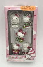 Kurt S Adler Hello Kitty 5pc Ornament Set