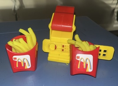 McDonald's Happy Meal French Fry Maker, 2 Fry Boxes Toy Play-doh