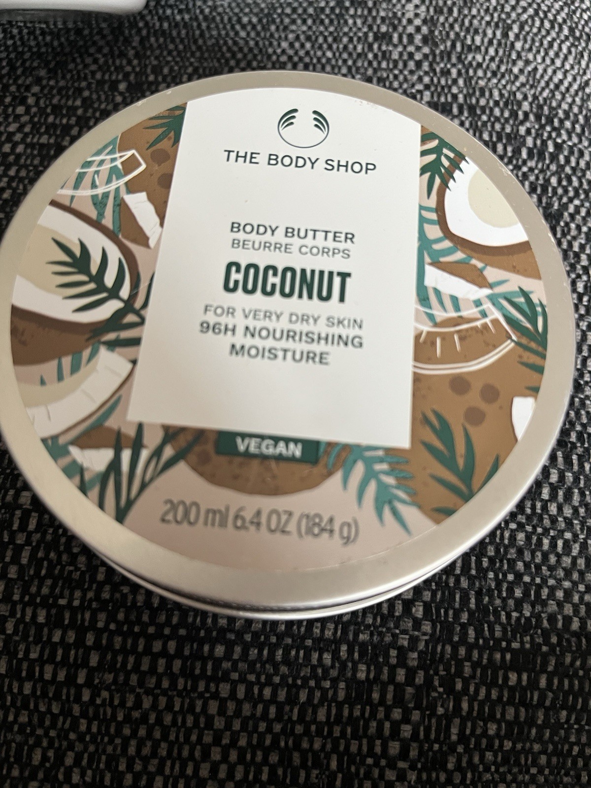 The Body Shop Coconut Body Butter 200ml 🧡 Vegan 🧡96H NOURISHING-MOISTURE🧡