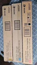 3 Xerox WorkCentre Toners CMY 7120 7125 7220 7225 # 006R01454,55,56 Copy Machine