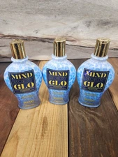 3PK Supre Snooki Mind Body Glo Violet Based Bronzer Tanning Lotion