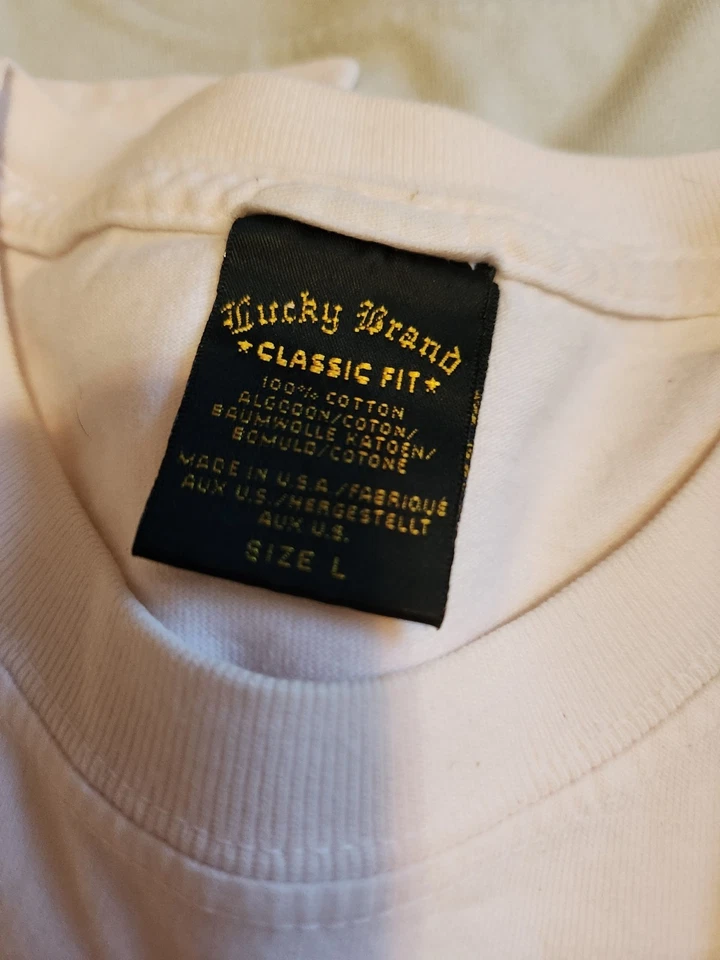 Lote de 5 camisetas gráficas retro Lucky Brand & Abocrombie talla L para hombre Foto 3 de 4