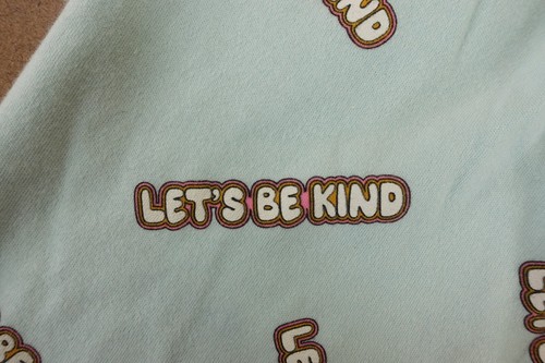 LOL Surprise Girls Size 12 Blue Lets Be Kind Graphic Print Pull On Joggers New - Picture 2 of 5
