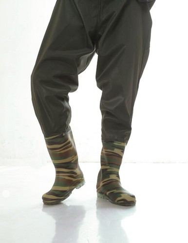 Wader Fishing Trouser PVC Outdoor Boot Waterproof chest 40 - 46 EU 6.5 - 11.5 AU - Picture 6 of 13