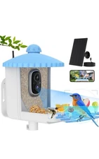 Bird Feeder with Camera Solar Powered 1080P