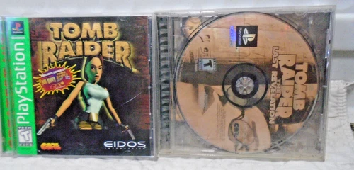 Tomb Raider  PlayStation 1 Lot , 1996 PS1 +Tomb Raider(The Last Revolution)