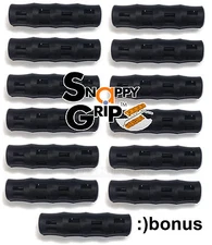 SNAPPY GRIP Ergonomic Replacement Bucket Handles 12 BLACK + BONUS