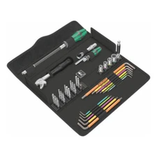 Wera 05134013001 Kraftform Kompakt Tool Set for Window Installation - 36pc