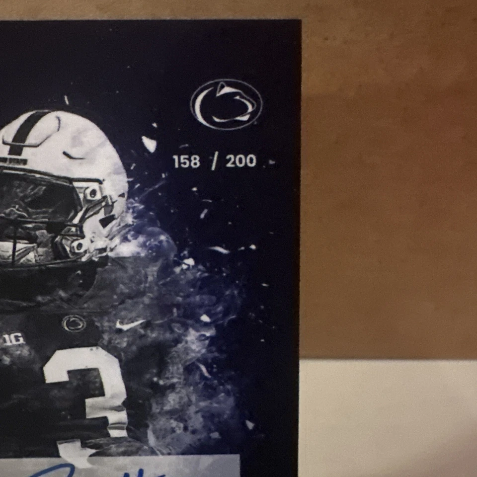 2024 ONIT ATHLETE Penn State Julian Fleming Signature Series 158/ 200 - Image 3 of 3