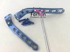 Proximal Lateral LCP 4.5/5.0mm Plates L/R 5-11H & Screws 79 Pcs Set