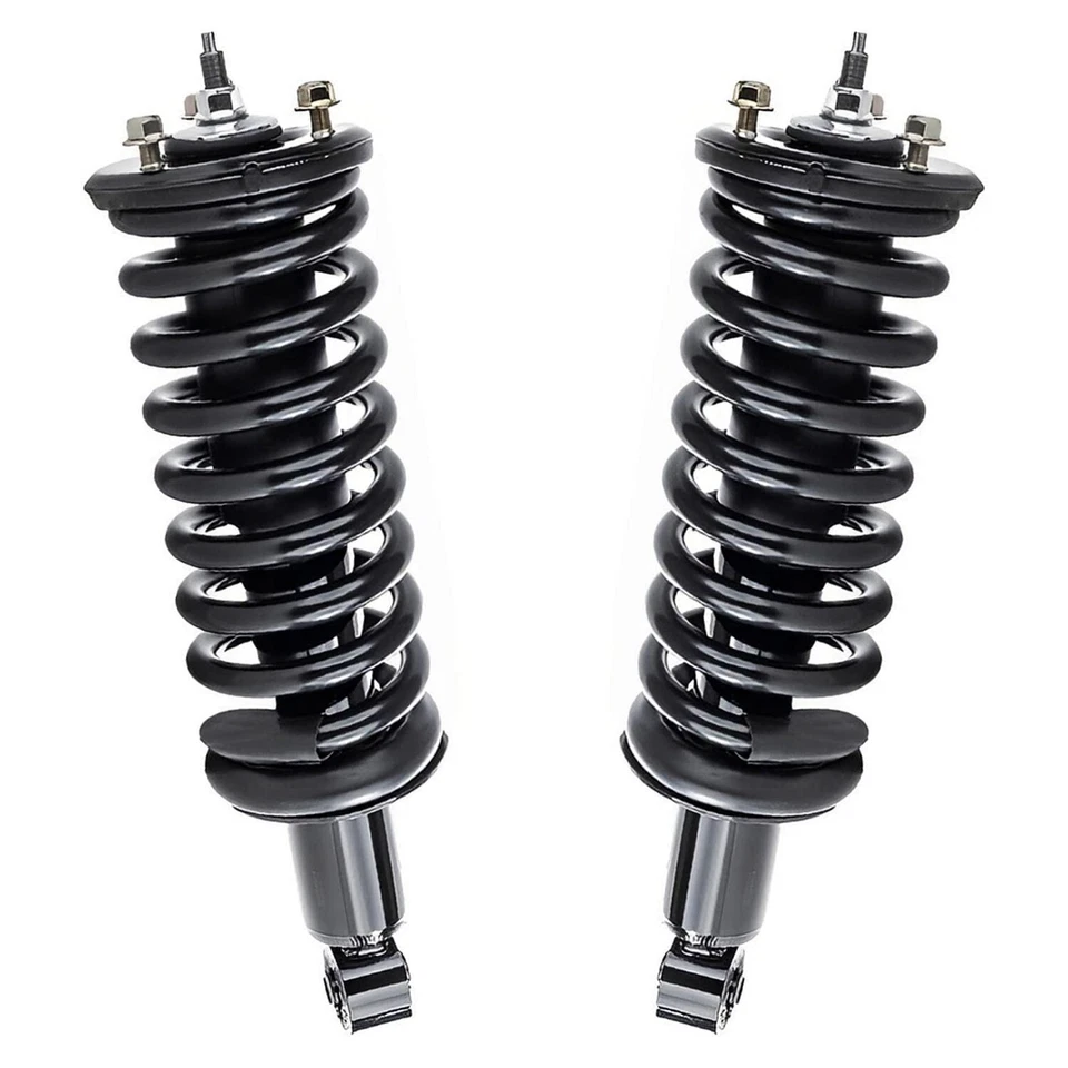 4WD Front Struts Sway Bars Tie Rods Ball Joints for 2005 - 2019 Nissan Frontier - Image 3 of 4