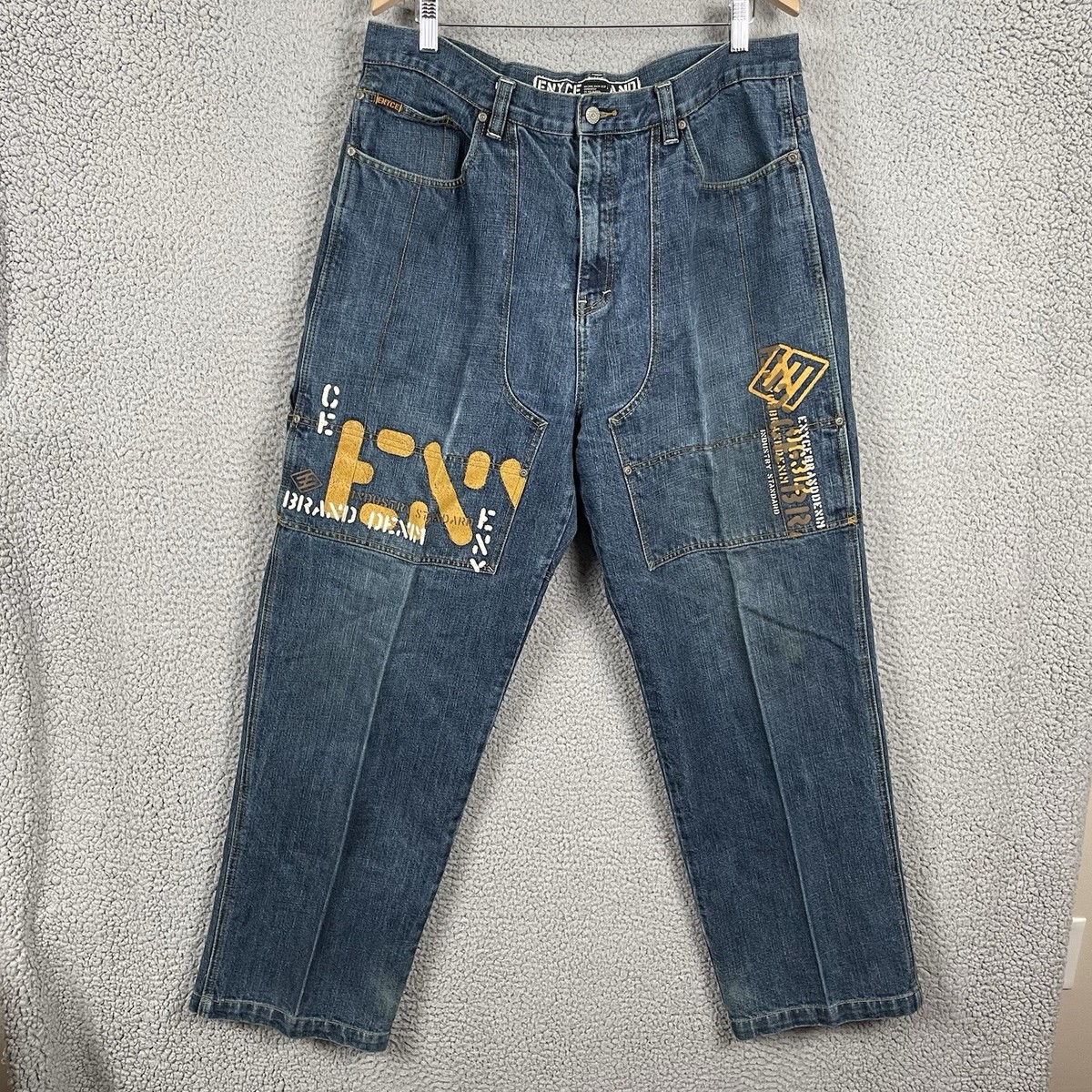 ☆enyce☆ denim halfpants street hiphop ☆enyce☆ denim half pants, street hip hop style.