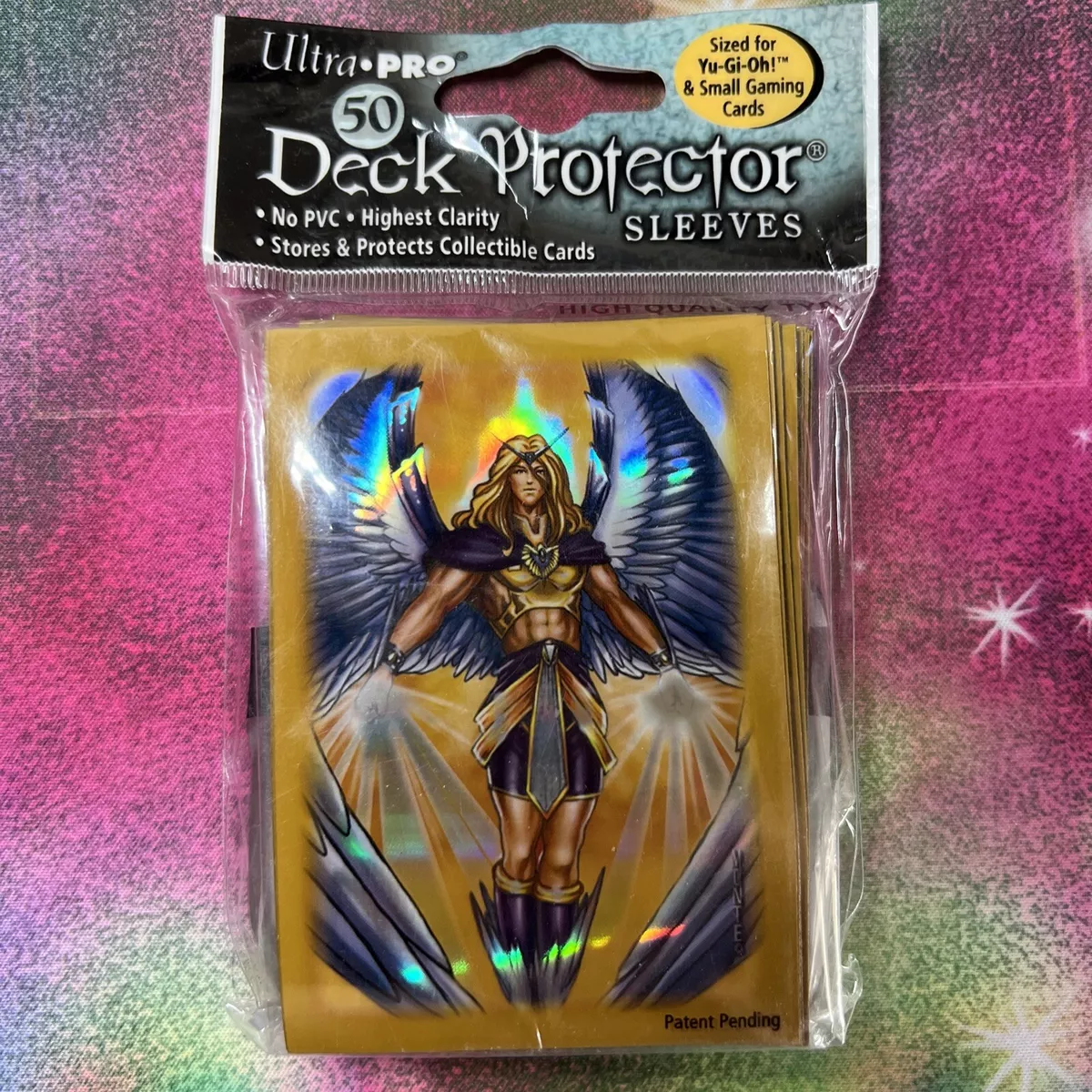 Ultra Pro 2009 Gold “Honest” Deck Protector Holo Sleeves 50 Pack Sealed  Yu-Gi-Oh