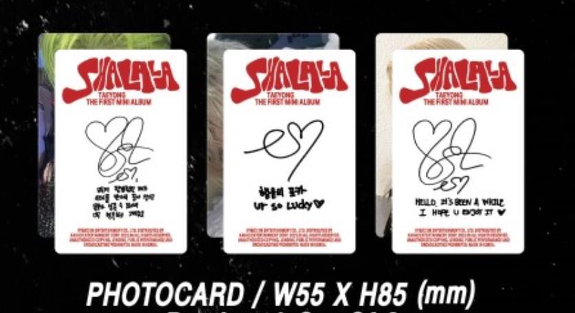 タレントカード NCT Taeyong Slow Acid Photocard Set 8 タレントカード NCT Taeyong Slow Acid Photocard Set 8
