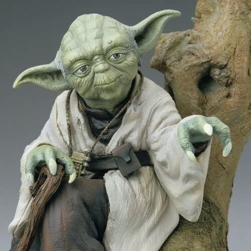 KOTOBUKIYA STAR WARS Yoda 1/7スケールフィギュア Kotobukiya ARTFX Star Wars Yoda Painted Simple Assembly kit