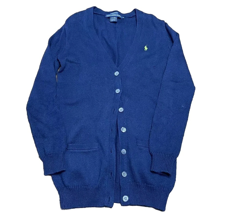Ralph Lauren Blue Cardigan Sweaters for Women for sale - eBay