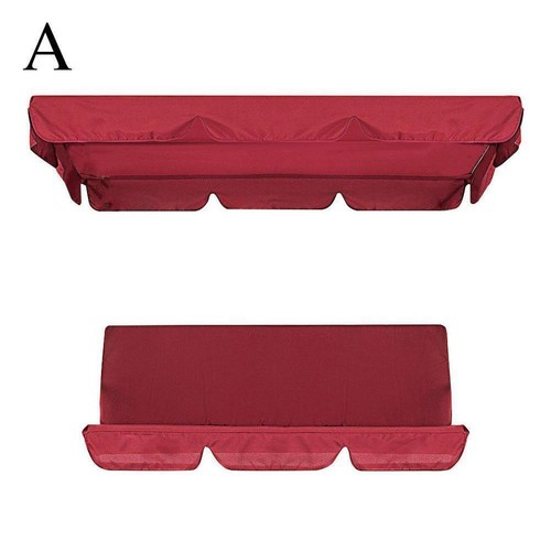 Garden Outdoor 3 Person Porch Swing Chair Bench Canopy Seat Ceiling Cover\ D5R7 - Bild 12 von 18