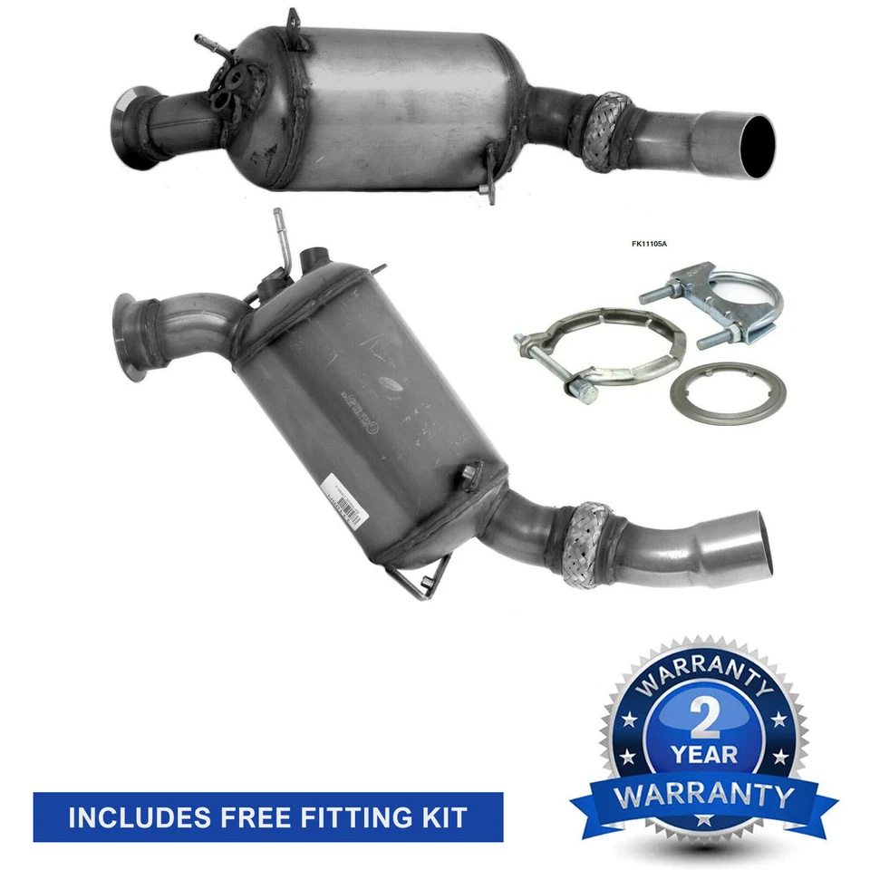 Approved Diesel Cat & DPF BM11105H +Fitting Kit Bmw 123D, 320D 2.0 2yr Warranty