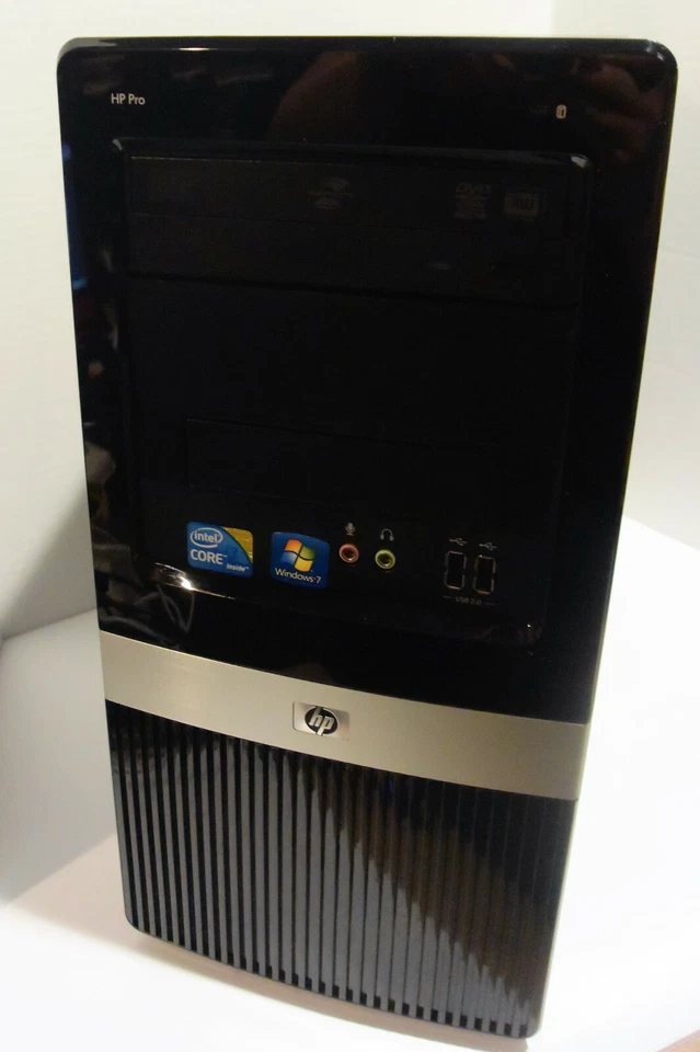 HP Pro 3130 MT (Intel Core i3 1st Gen 3.2GHz 4GB 250GB Win 10 Pro) Desktop PC - Image 2 of 4