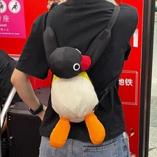 Pingu Penguin Banpresto Plush Backpack Stuffed Toy Doll 40cm gift new