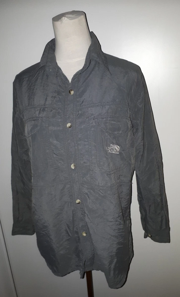 The North Face Mens Size M Slate Grey Summit Series Shirt Outdoor