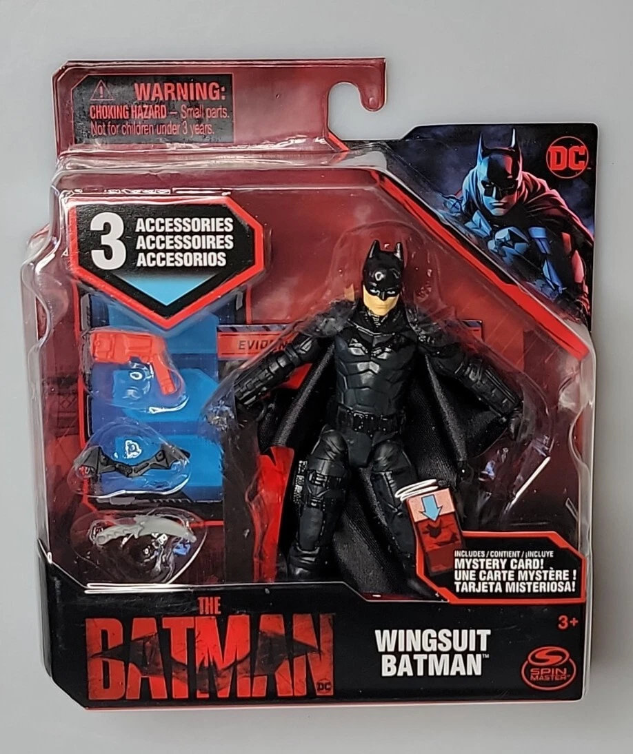 The Batman Wingsuit Figura Juguete Muñeco Original Dc Comics