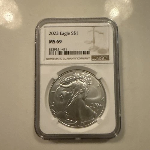 2023 American Silver Eagle MS-69 NGC