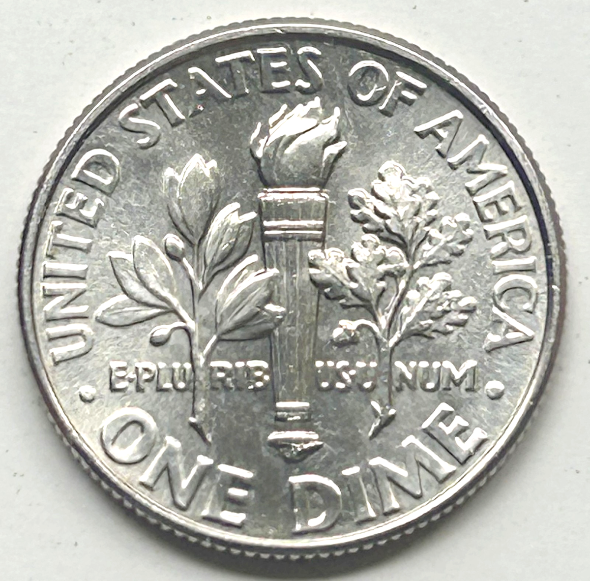 2023 P Roosevelt Dime Reverse Die Chips Torch Bottom Circ Coin Wt